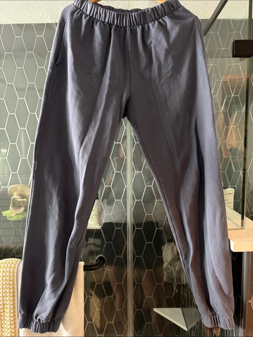 Brandy Melville Navy Jogger Sweatpants